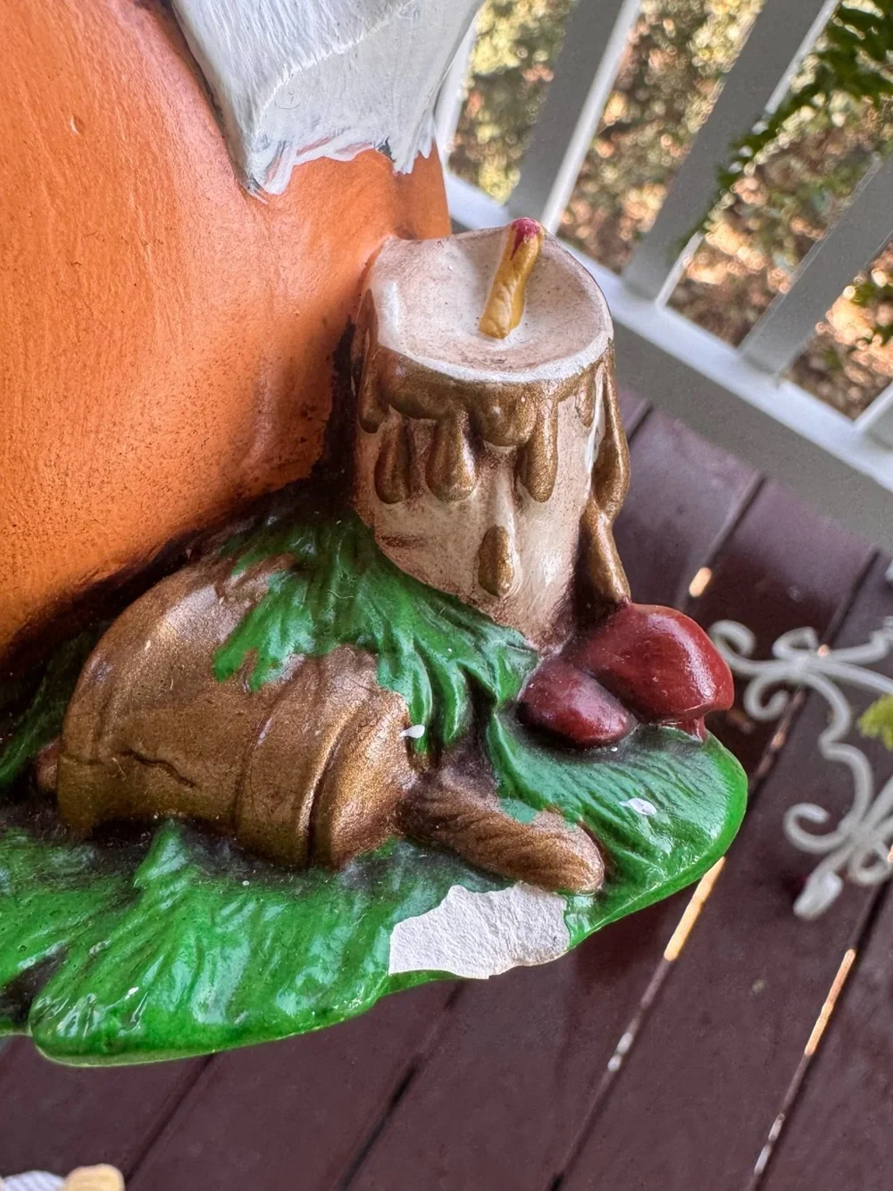 Vintage Byron Molds 1970 Ceramic Seated Witch
